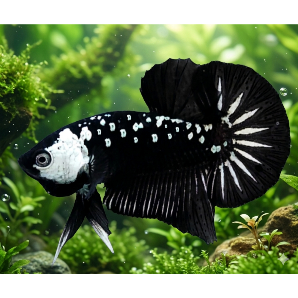 Ikan Cupang Black Mamba