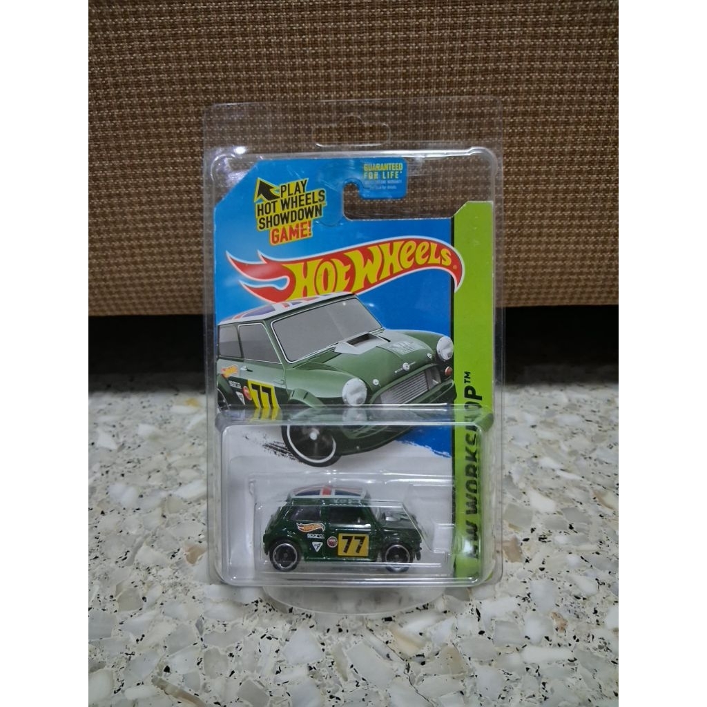 Hot Wheels Mini Cooper Hijau