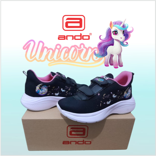 SEPATU ANAK ANDO UNICORN SEPATU SEKOLAH SEPATU SNEAKERS