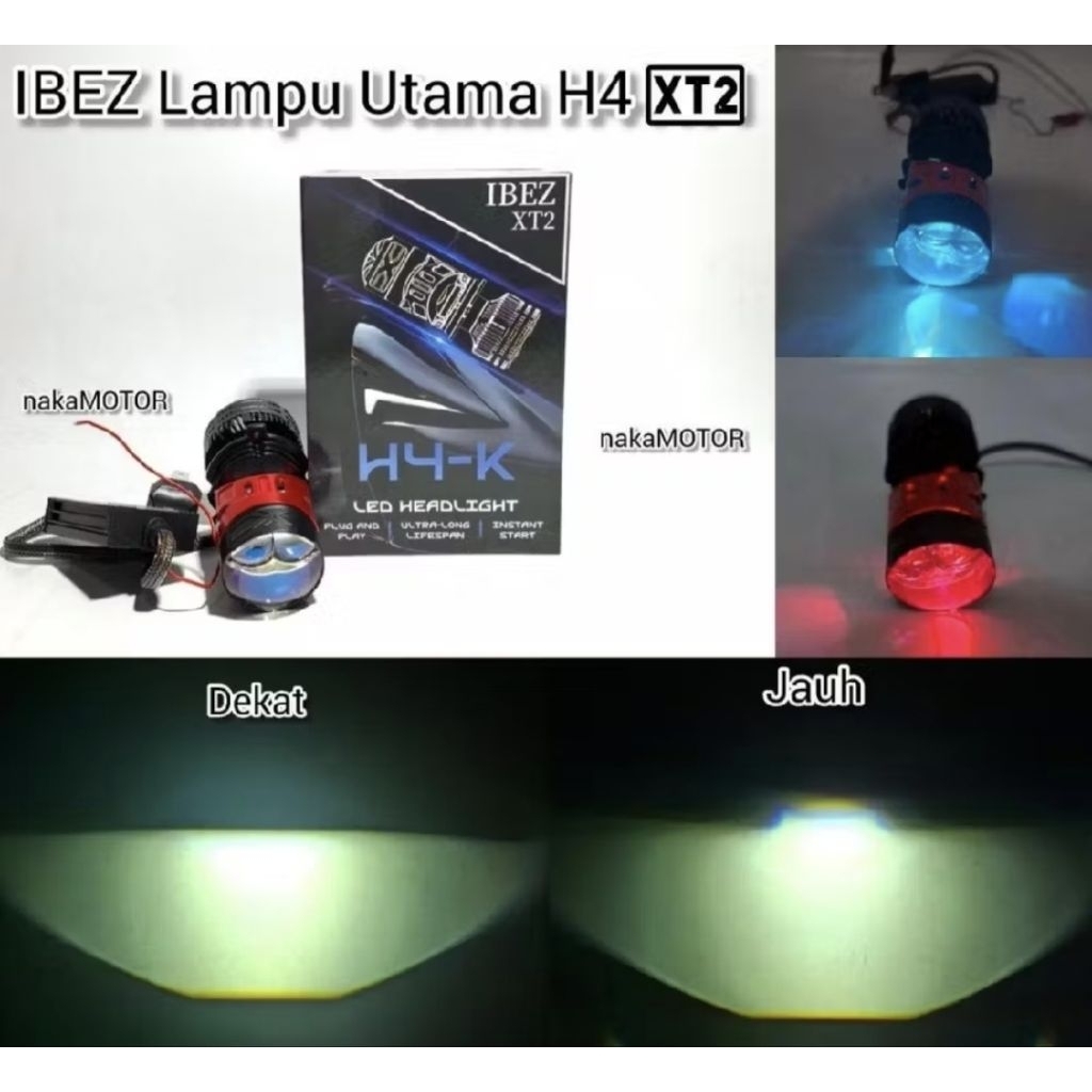 H4 mini biled projector IBEZ XT2
