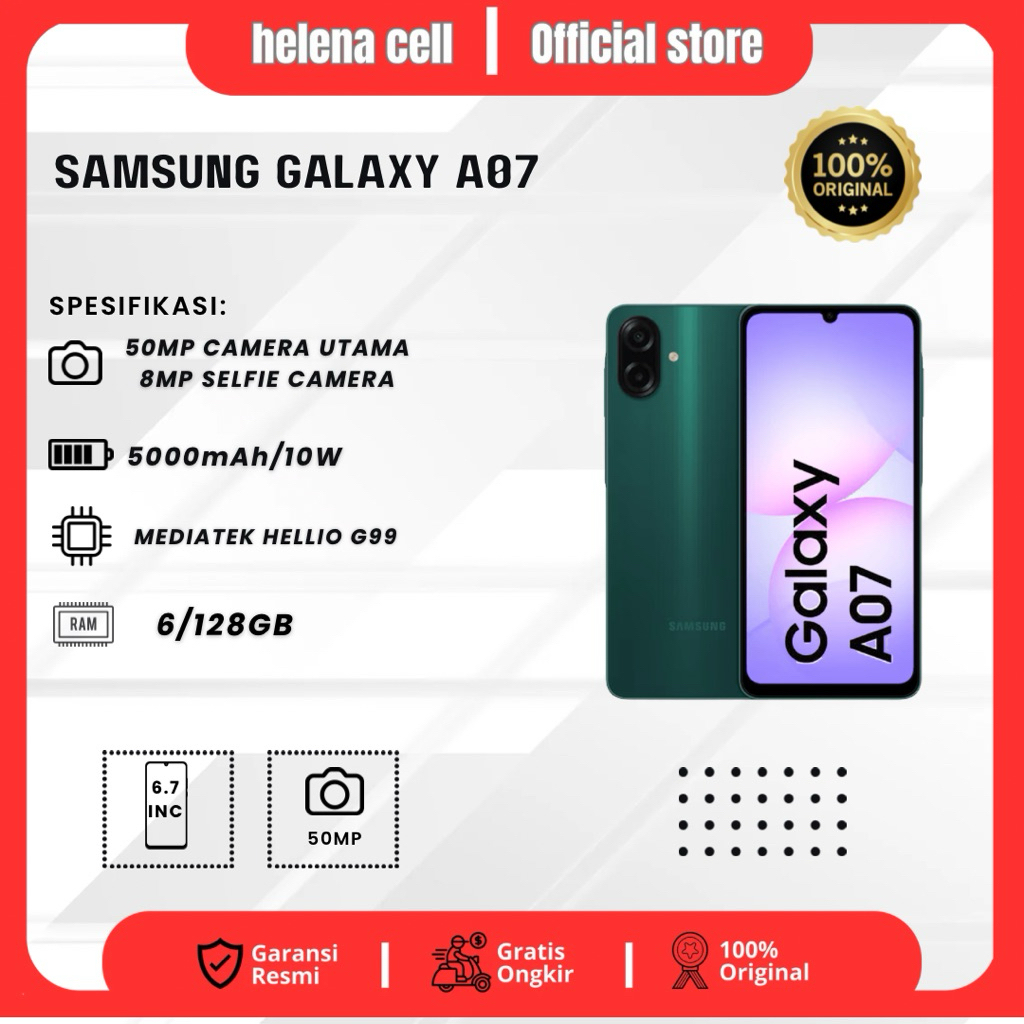Samsung Galaxy A07 Ram 6/128GB