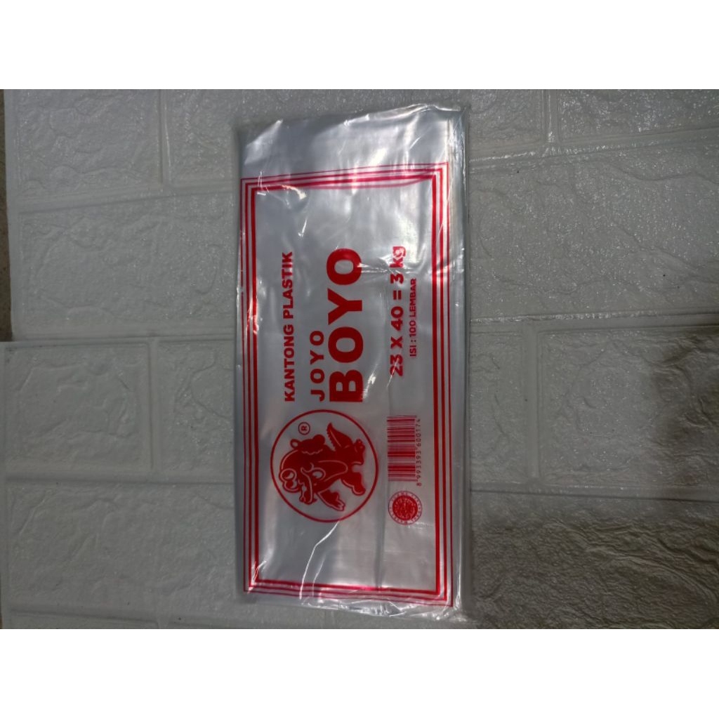 Plastik PP Bening Joyo Boyo