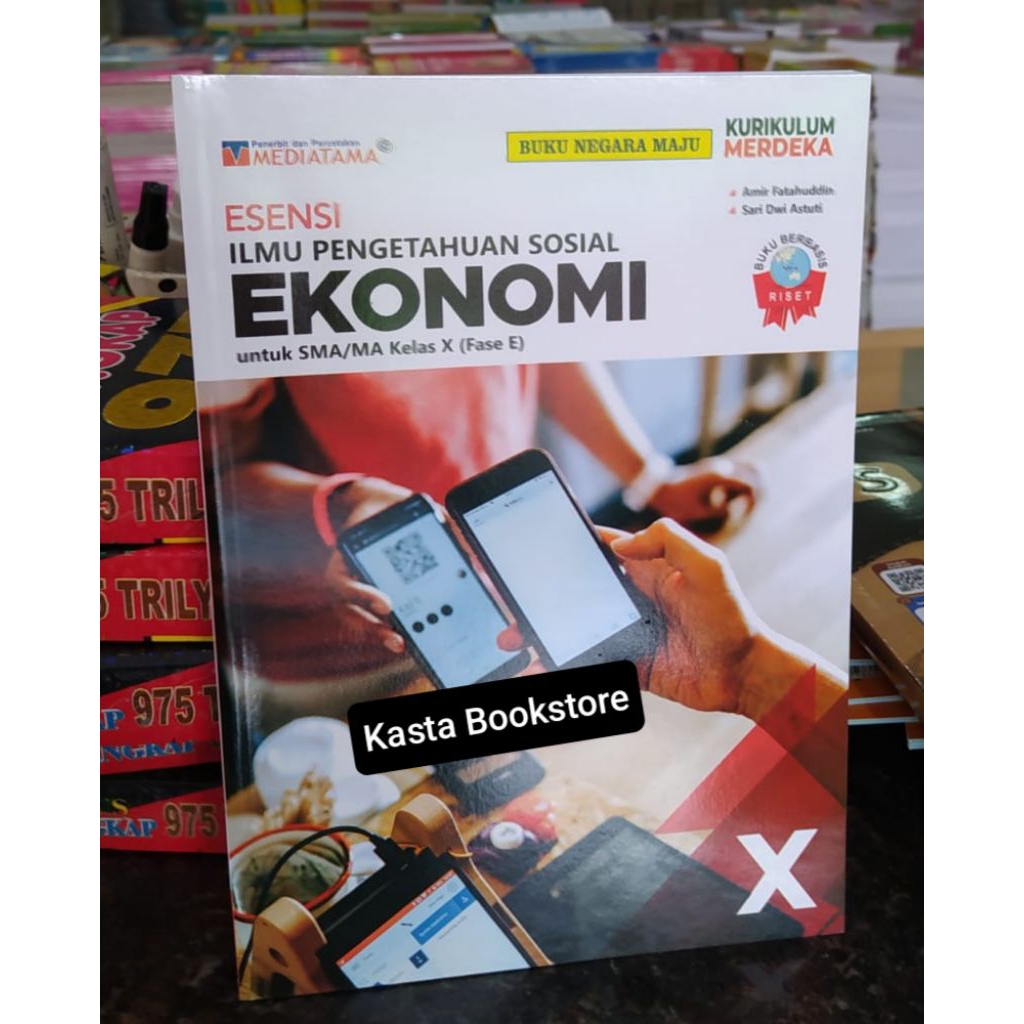 Buku Esensi Ekonomi Kelas 10 Kurikulum Merdeka Mediatama