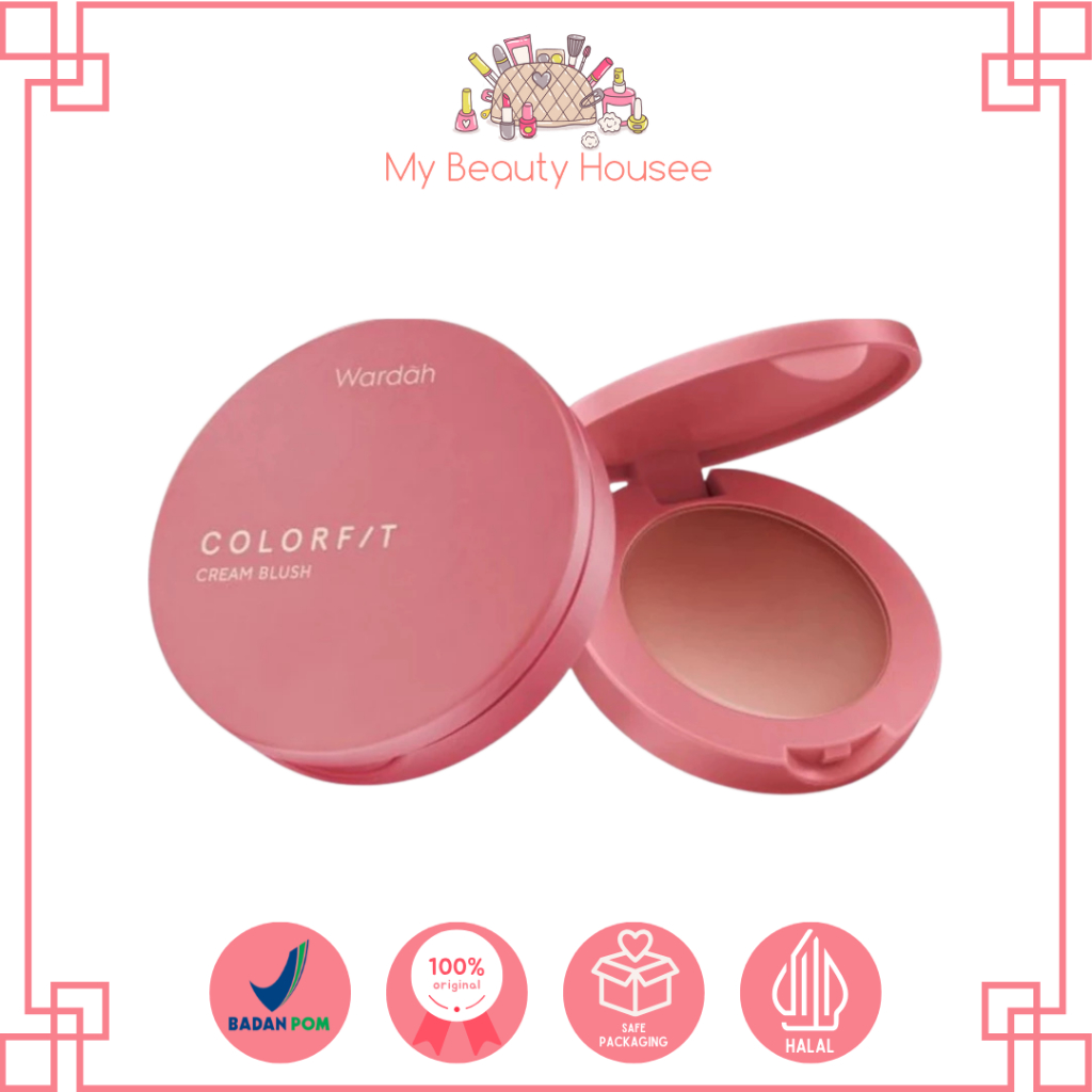 WARDAH COLORFIT CREAM BLUSH - BLUSH ON