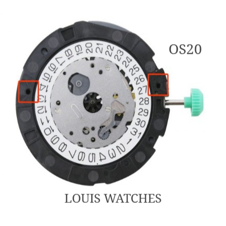 Mesin Jam Tangan Miyota OS20 Chronograph Original 100%