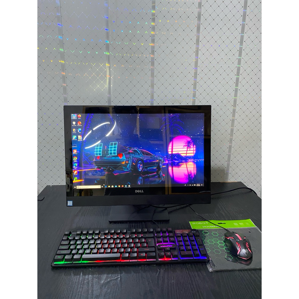 PC ALL IN ONE DELL OptiPlex 5250 Aio Series Core i5 7500 - RAM 8GB - SSD 256GB Layar Sentuh BEKAS NO
