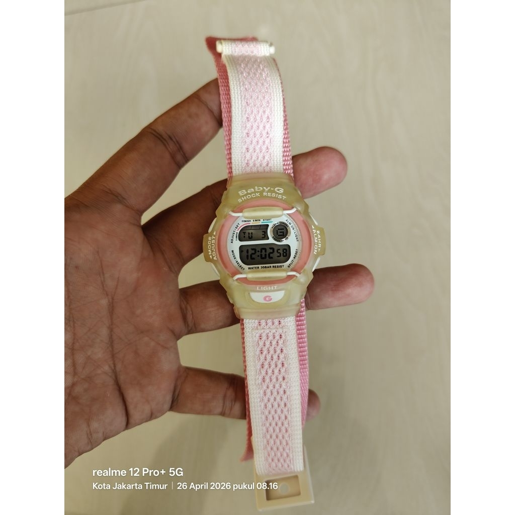 Baby-G BG370 Original Vintage Japan Market (unit langka)