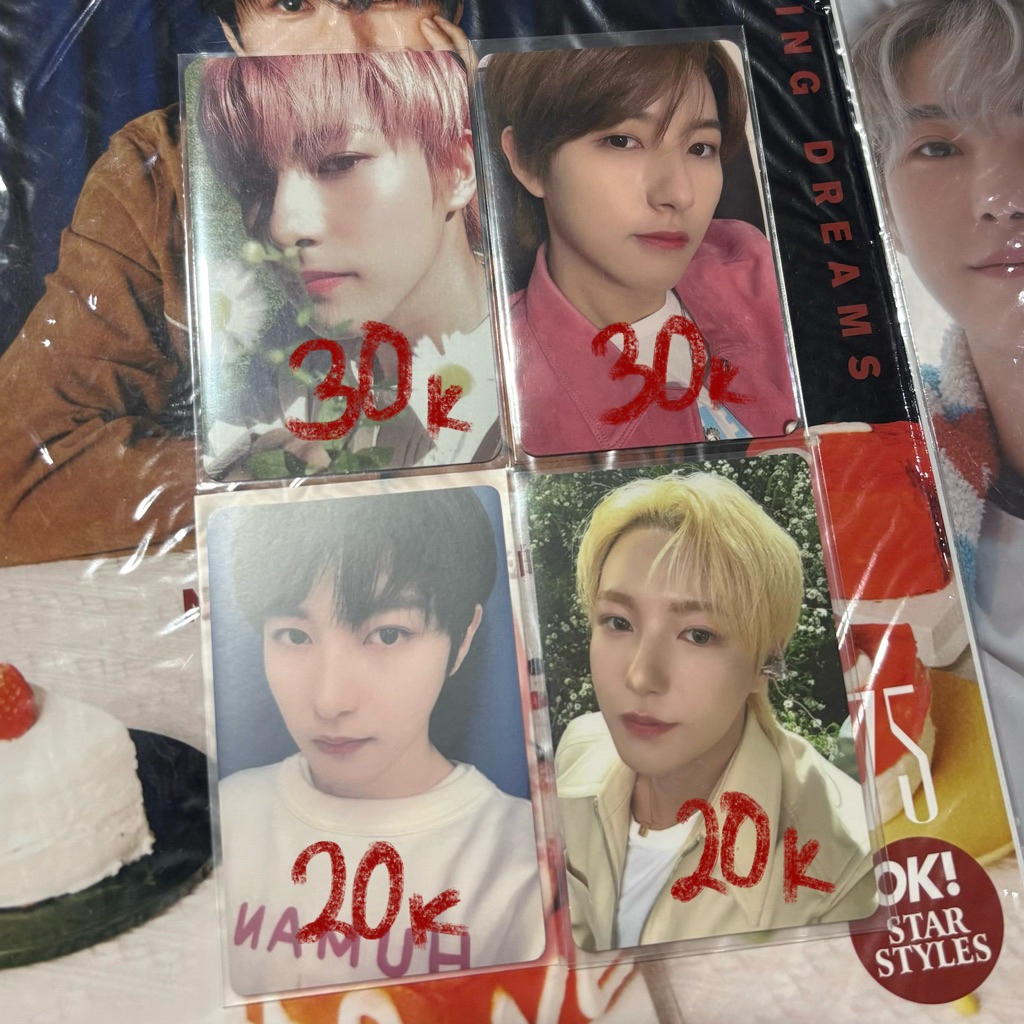 [OFFICIAL] PC RENJUN NCT DREAM CANDYLAB BUNGA YZY DREAMSCAPE ICFA TC LINE CASHBEE
