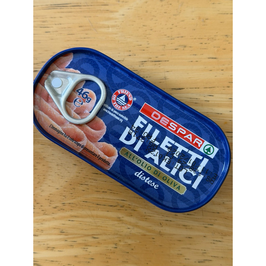 Anchovy Fillet Italy