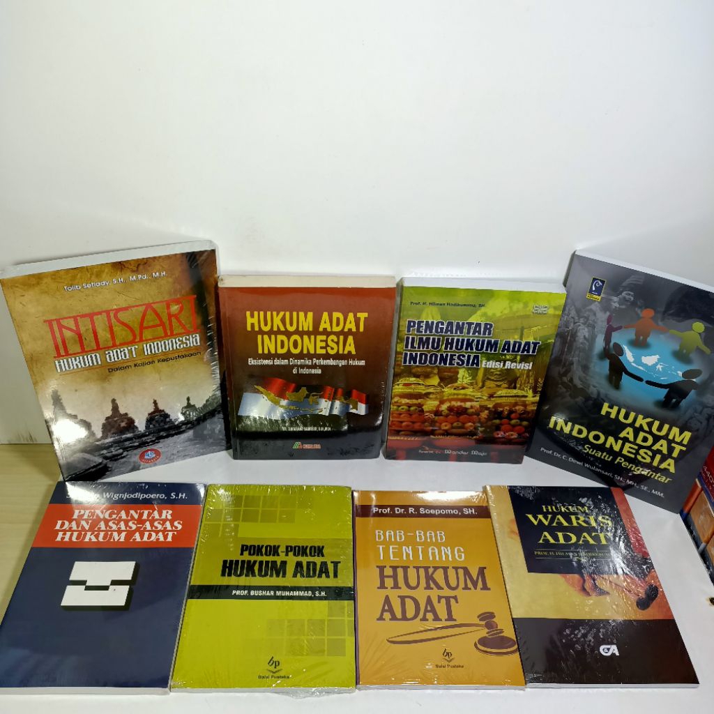 Buku Hukum Adat. Hukum Adat Indonesia. Buku Hukum Adat Indonesia