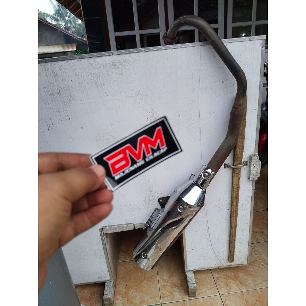Knalpot tiger revo original copotan udah modif pnp Verza  Cb Verza