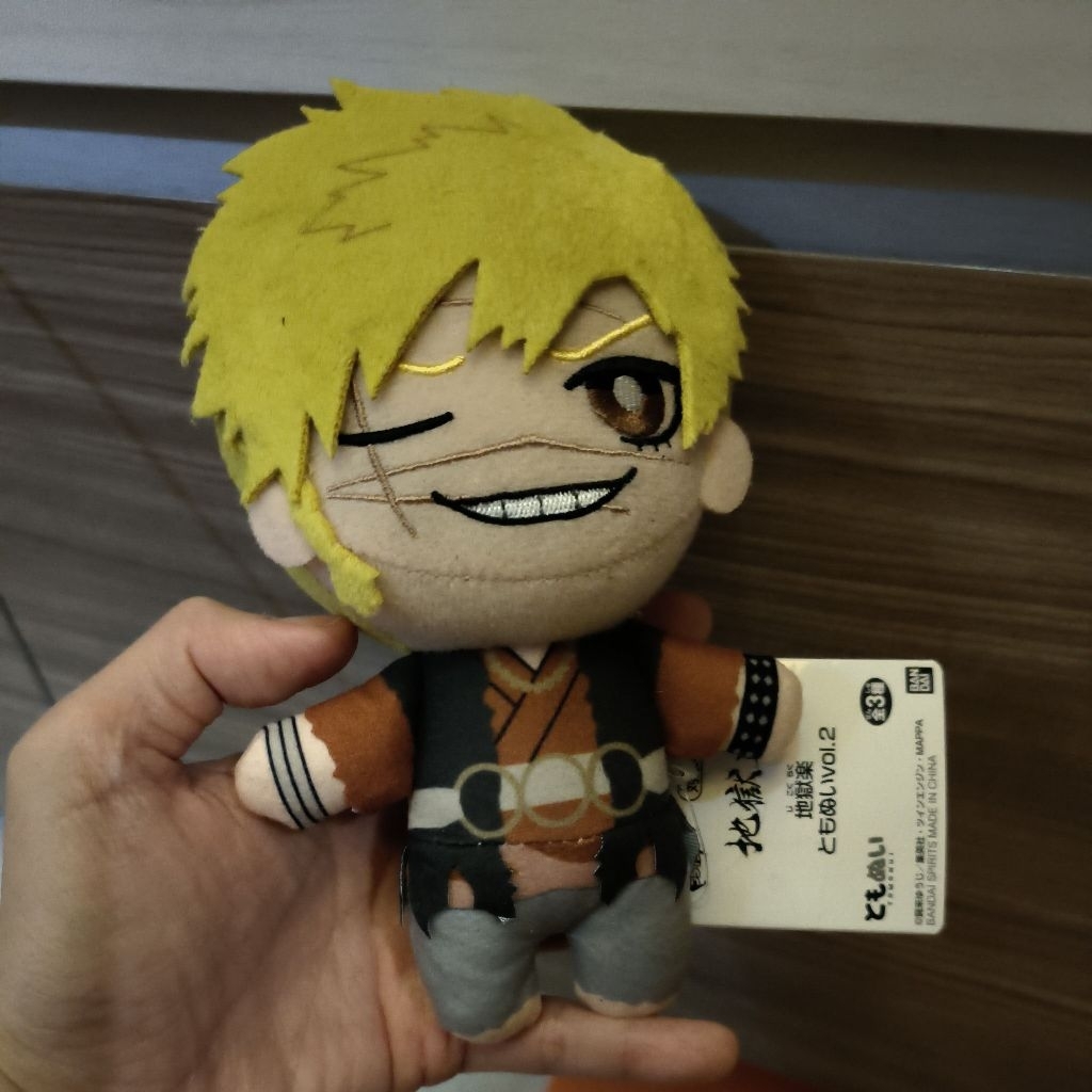 Ready Stock Plush  Hell's Paradise: Jigokuraku Aza Chōbei