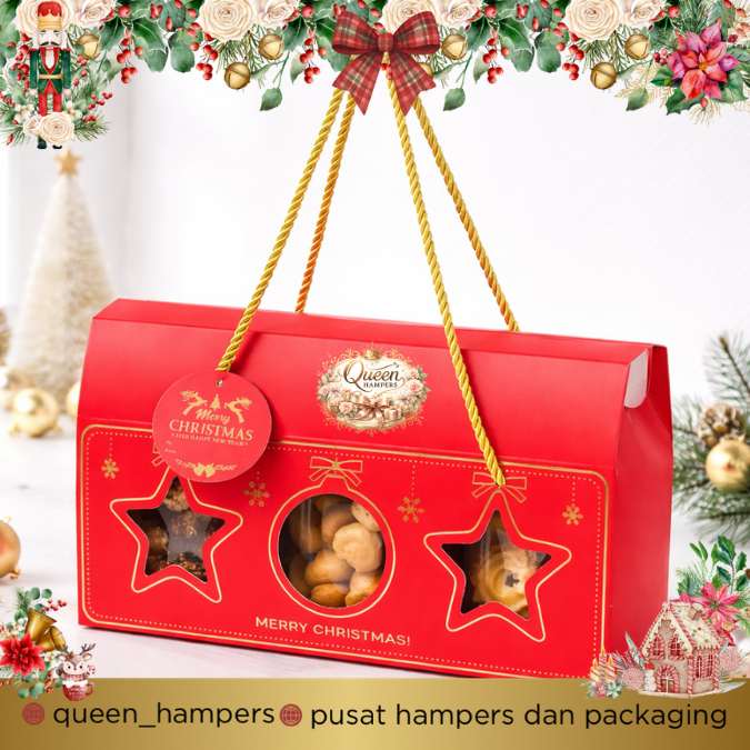 Box Natal Kemasan Toples  BOX CHRISTMAS KOTAK NATAL HAMPERS NATAL BOX HAMPERS CHRISTMAS Box Kue Nata