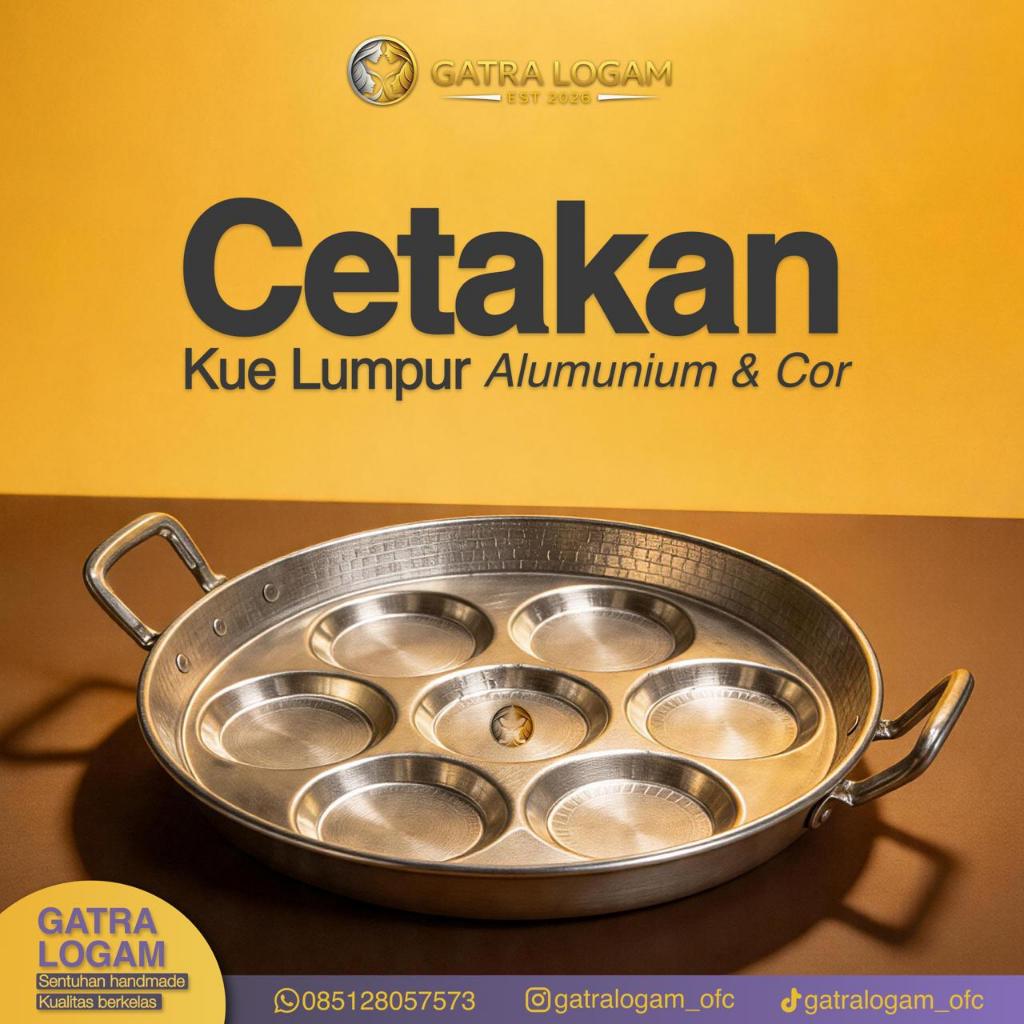 Cetakan Kue Lumpur
