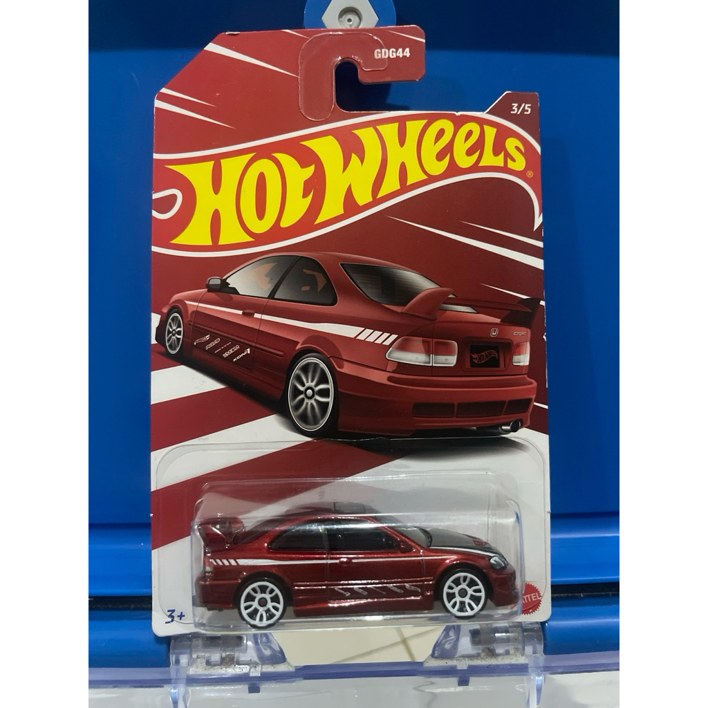 Hot Wheels Honda Civic Si Red merah