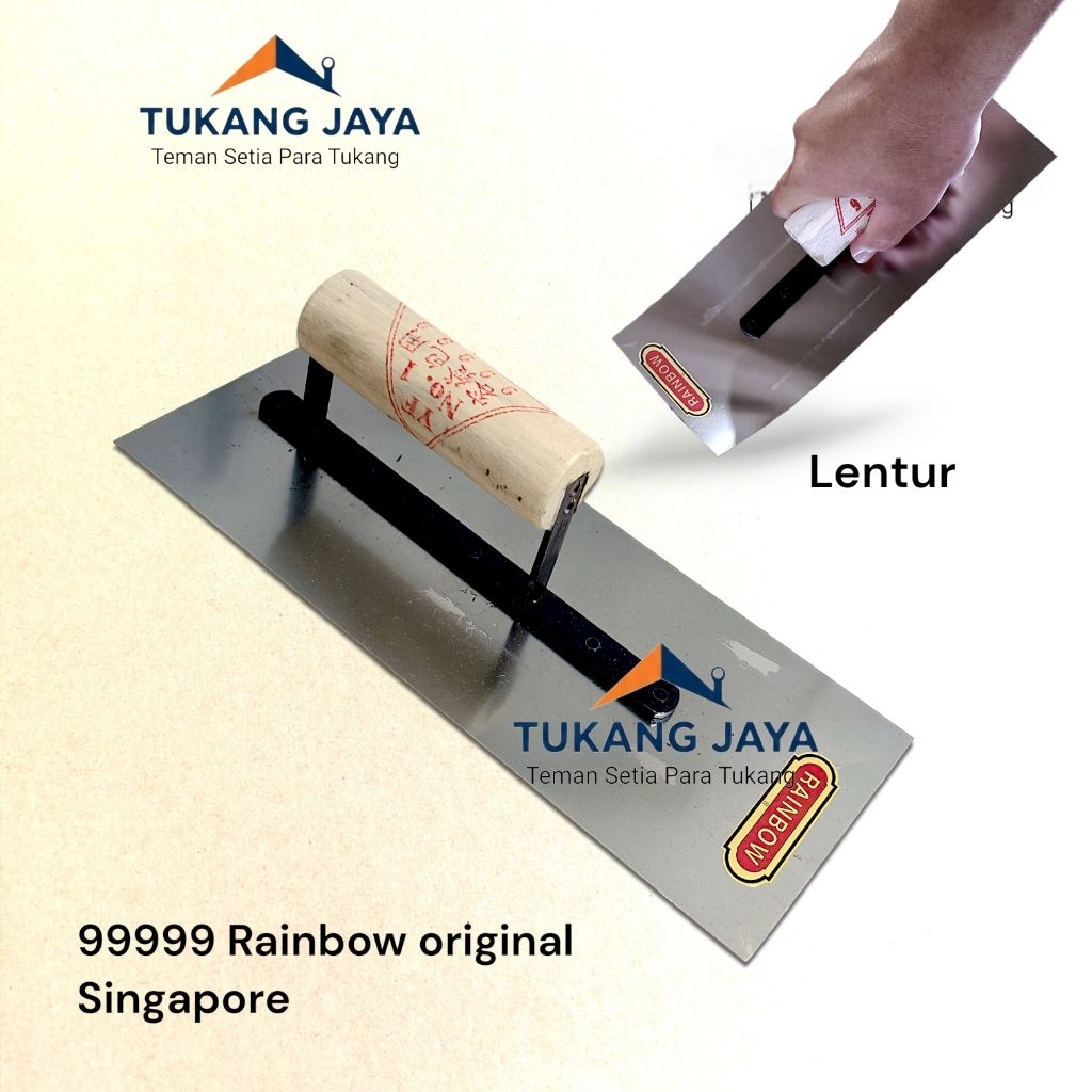 Raskam 99999 rainbow original alat tukang skim plamir acian dan plester tembok