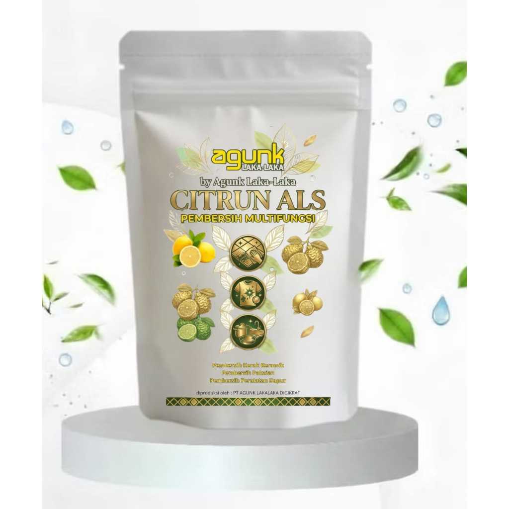 Citrun ALS 1kg Biang Citrun Pembersih Serbaguna Kemasan Repack