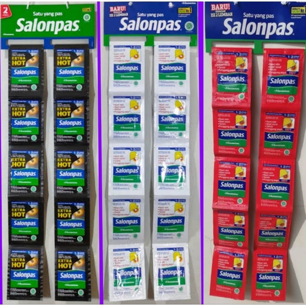 Salonpas Koyo 1x2 Renceng @ 20 sashet | Koyo Pereda Nyeri