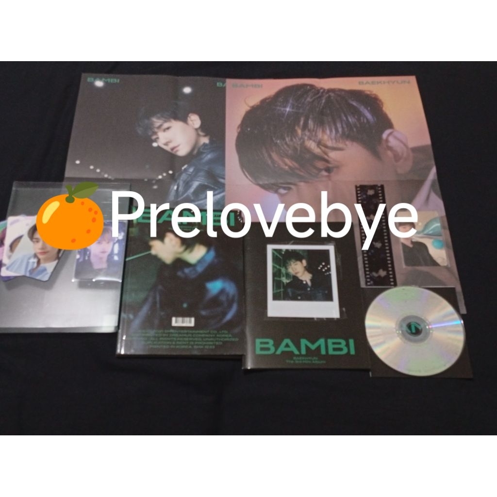 Album Baekhyun Bambi (night ver)