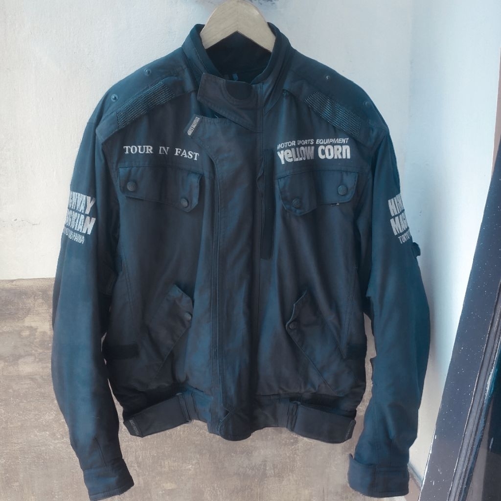 Jaket Motor Yellow Corn Original