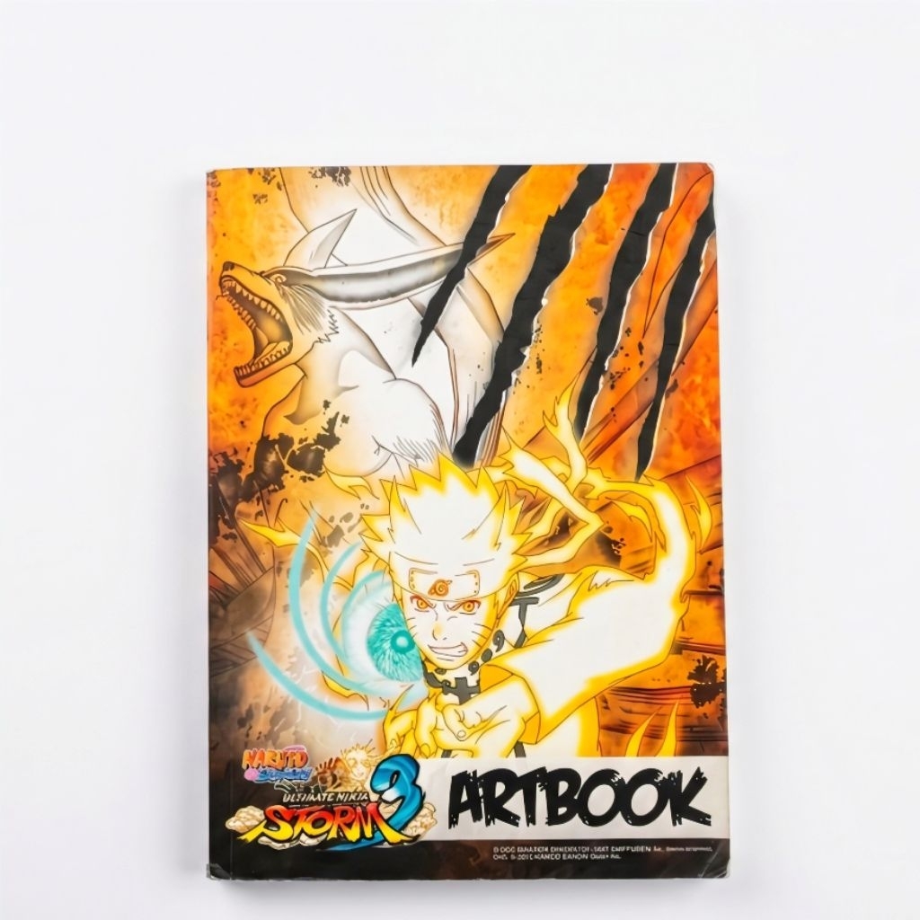 PS3 Official Original Artbook Naruto Ultimate Ninja Strom 3