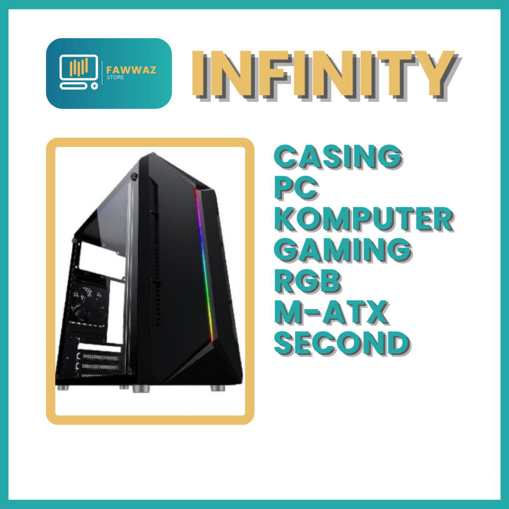 CASING KOMPUTER/PC SECOND INFINITY GAMING MATX