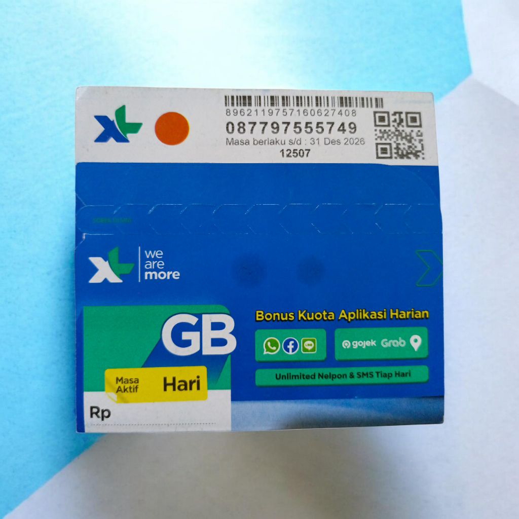 nomor cantik xl kosongan murah 7797 555 749