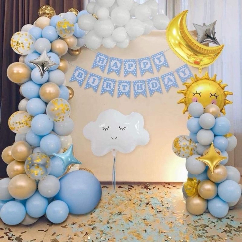 Paket Dekorasi Awan matahari