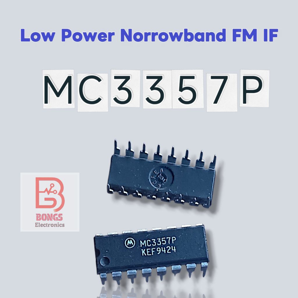 MC3357P IC FM IF Pita Sempit Daya Rendah/1pcs