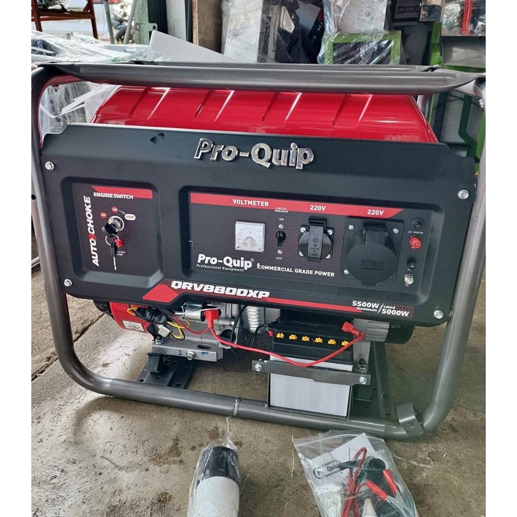 GENSET PRO QUIP 5500WAT 4TAK / GENSET PRO QUIP QRV8800XP 5500WAT