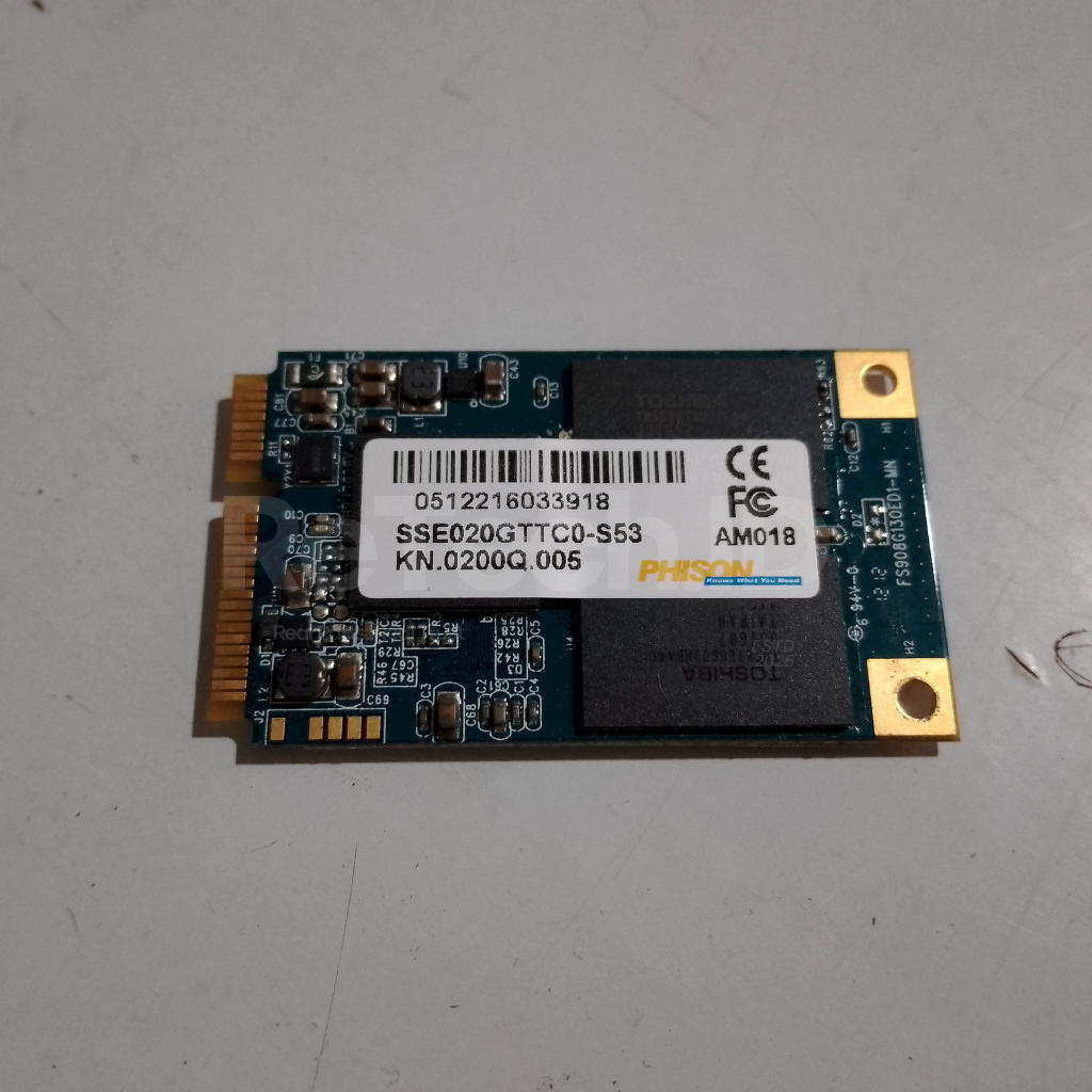 SSD Sata M.2 Phison 20GB Sentinel 100% Test Install Lancar