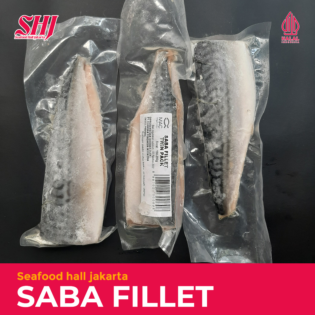 Saba Fillet 1 pack / Mackarel Fillet / Ikan Saba 1 Pack