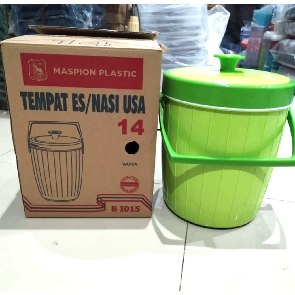 termos es termos nasi Maspion 14 liter air beras 4 kg