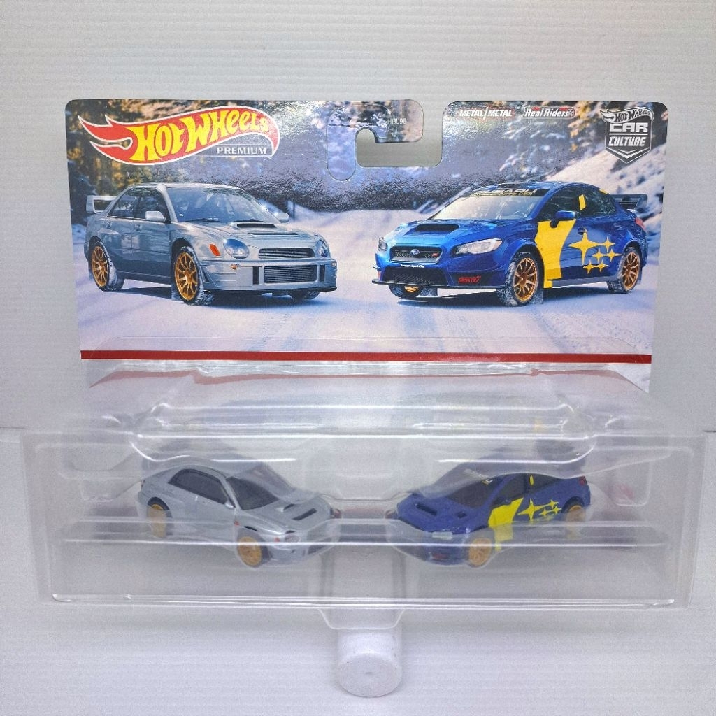 Hot Wheels Premium Twin Pack - Subaru