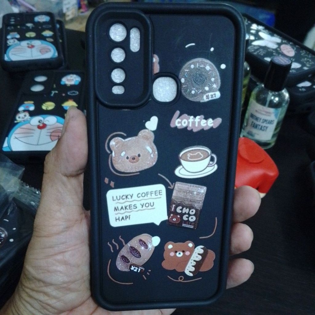 Case Silikon Casing Motif  Vivo Y30 | Y30i | Y50