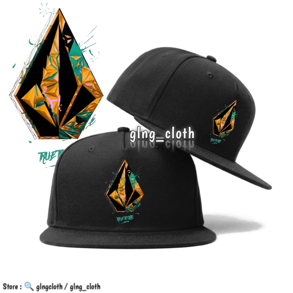 Topi Snapback V0l C0m - Snapback Hat Caps Hiphop - Topi Snapback Good Quality Pria Wanita