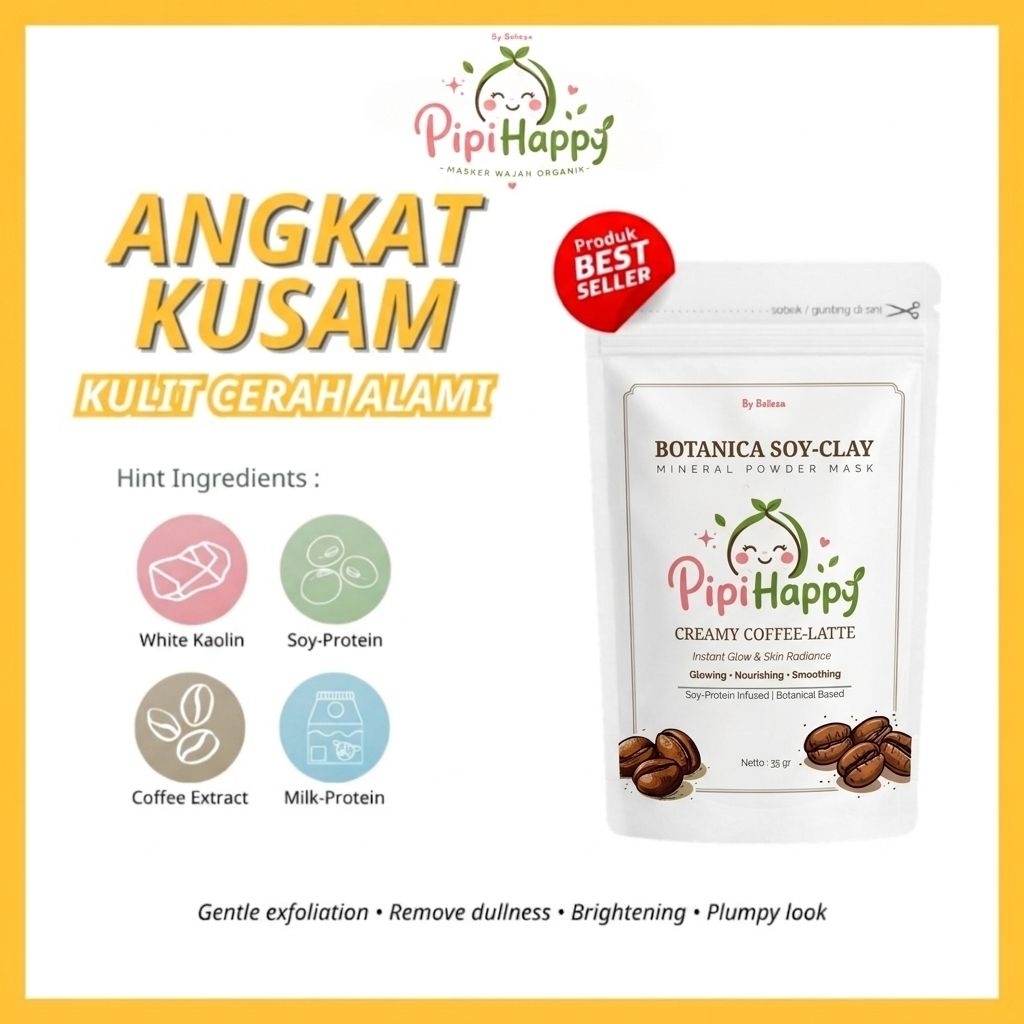 PIPIHAPPY Creamy Coffee-Latte Glow Mask