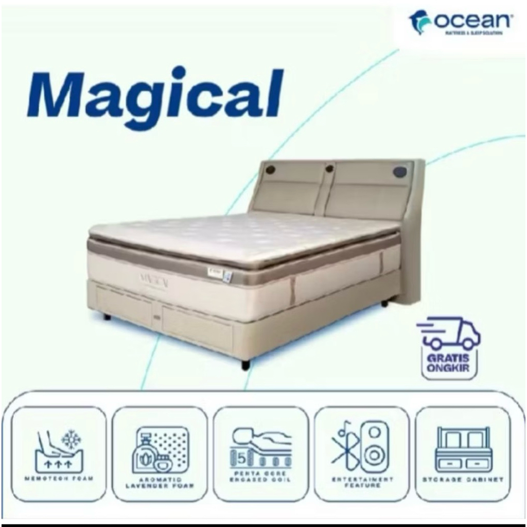 Springbed matras ocean magical 6kaki