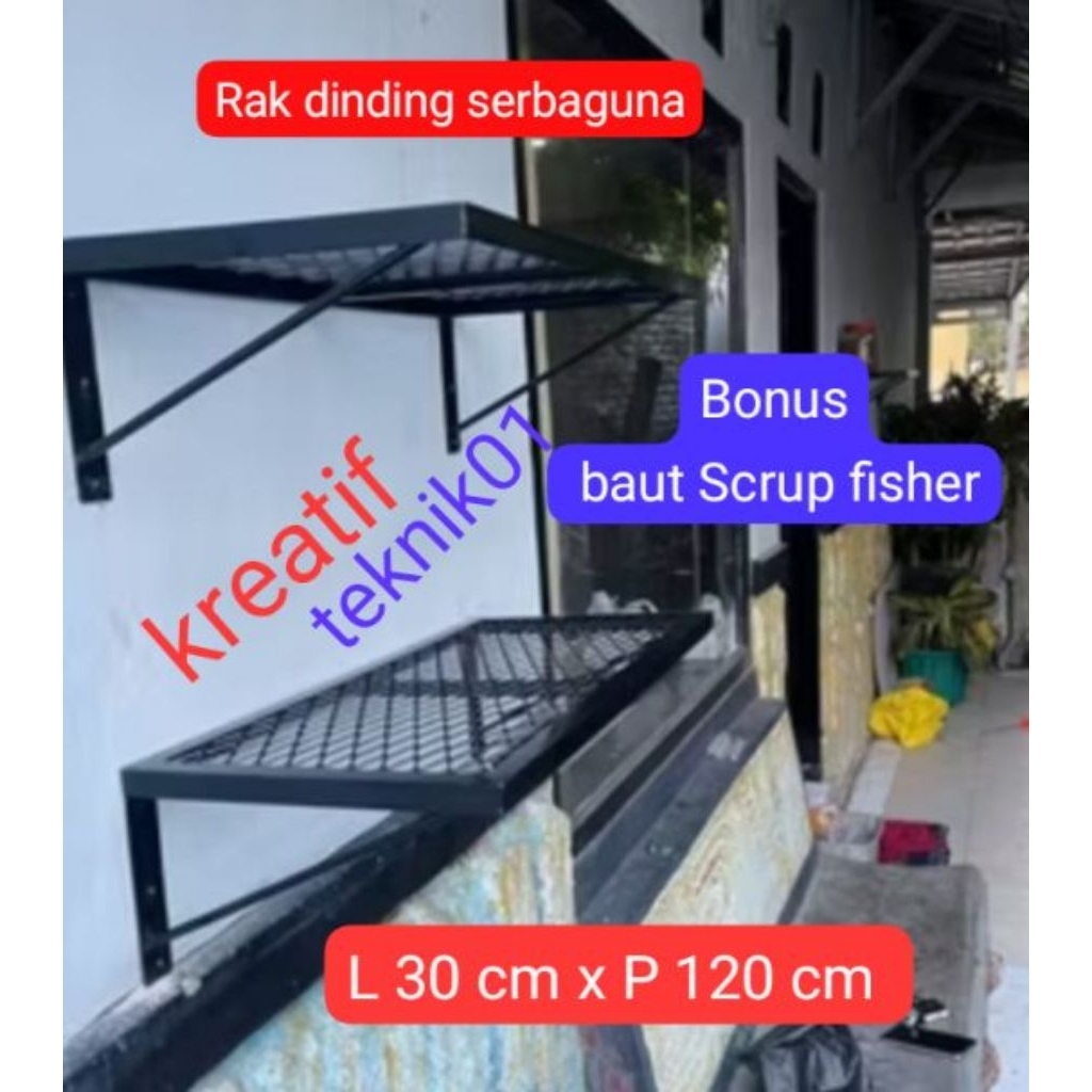 rak siku ambalan rak buku rak pot tanaman serbaguna rak bunga tempel dinding rak dinding rak gantung