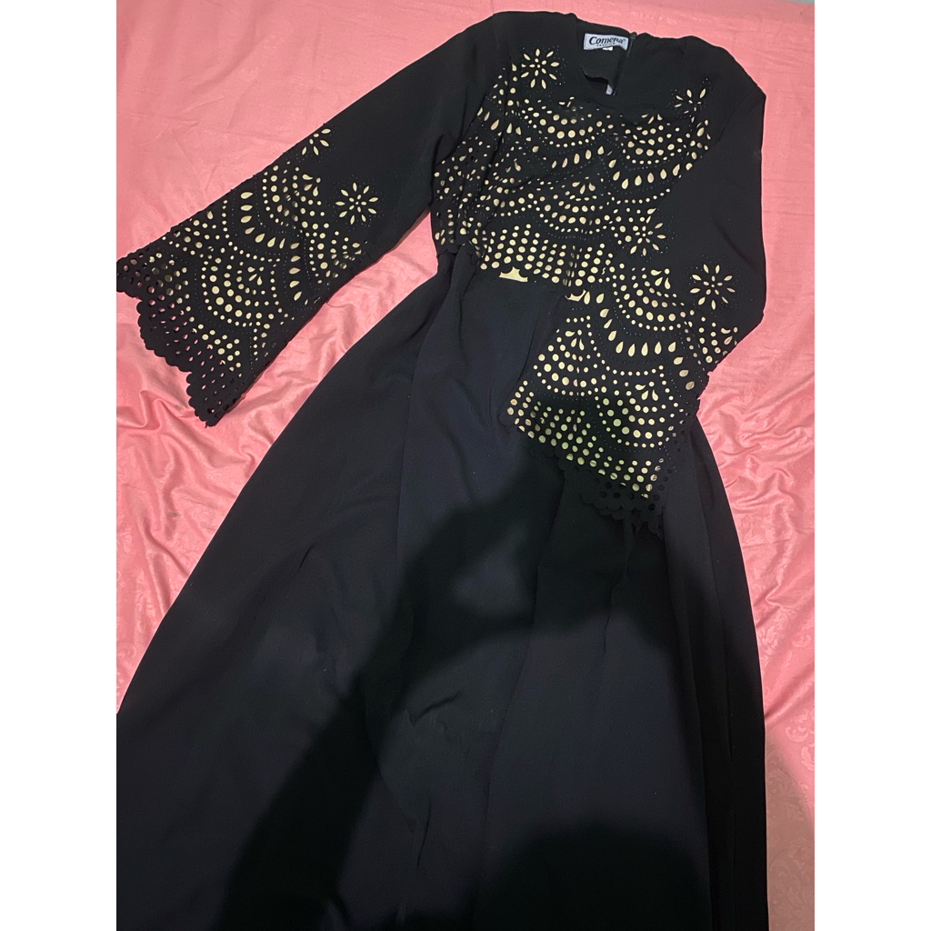 preloved abaya hitam
