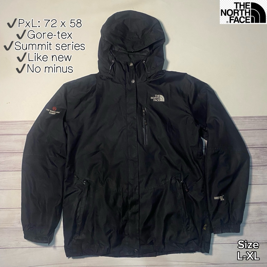 Jacket outdoor TNF goretex summit series like new