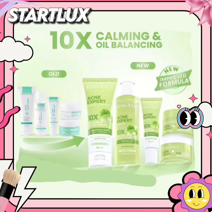 [BPOM] HANASUI Acne Treatment Day Cream - Night Cream - Toner - Cleanser - Skin Care -  Essence | Cu