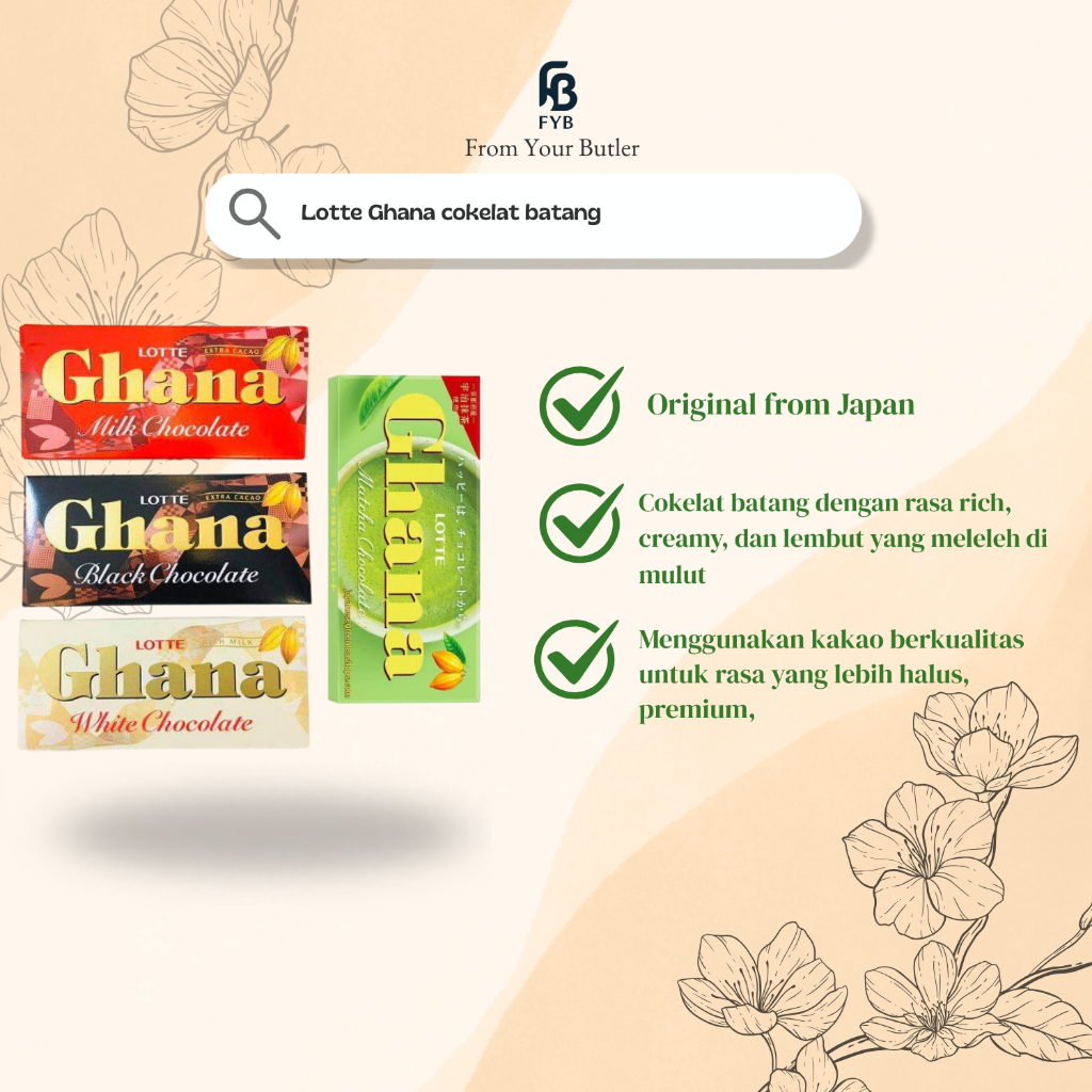 Lotte Ghana – Classic Creamy Chocolate Bar