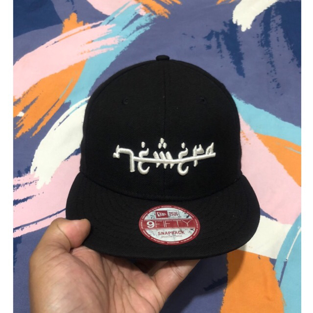Topi second New era  original font arabic setelan