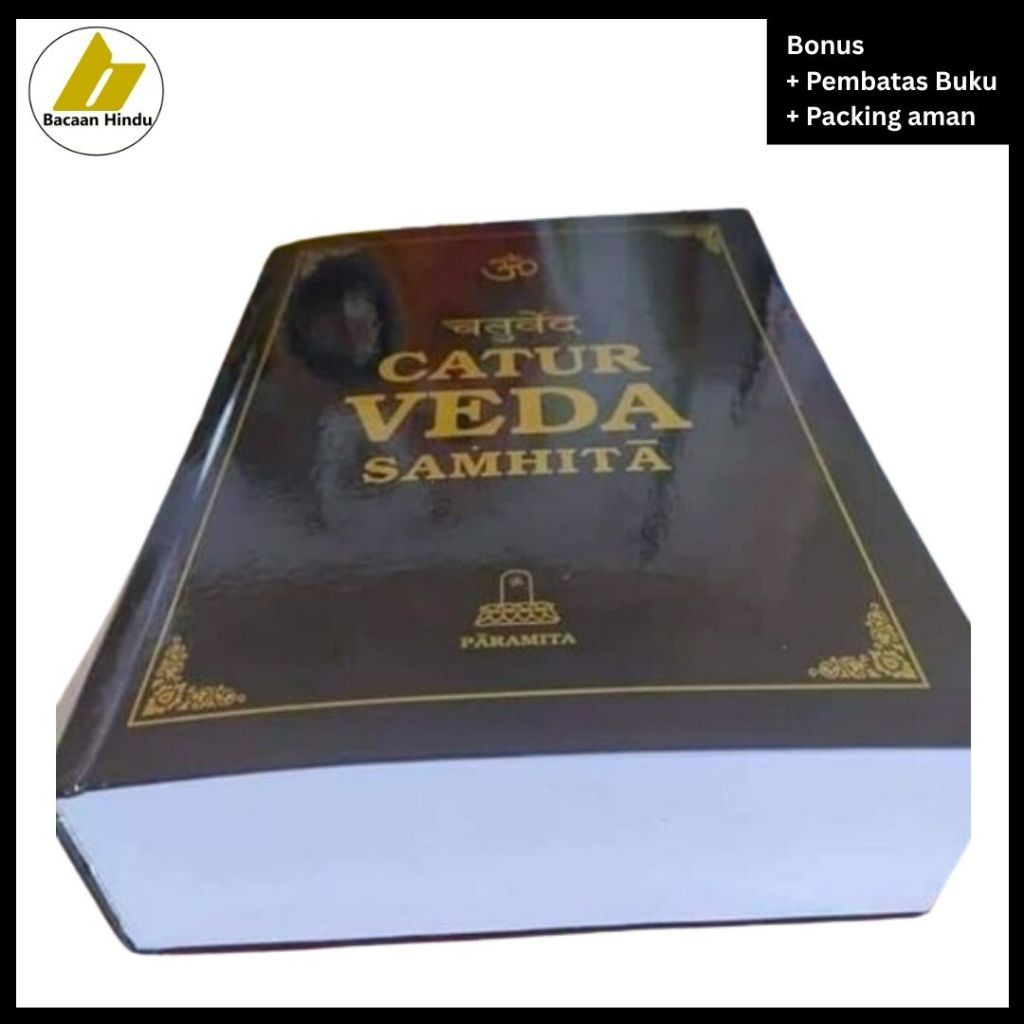 Buku Kitab Suci Catur Veda Weda Samhita Agama Hindu Versi Lengkap Paramita Bacaan Hindu