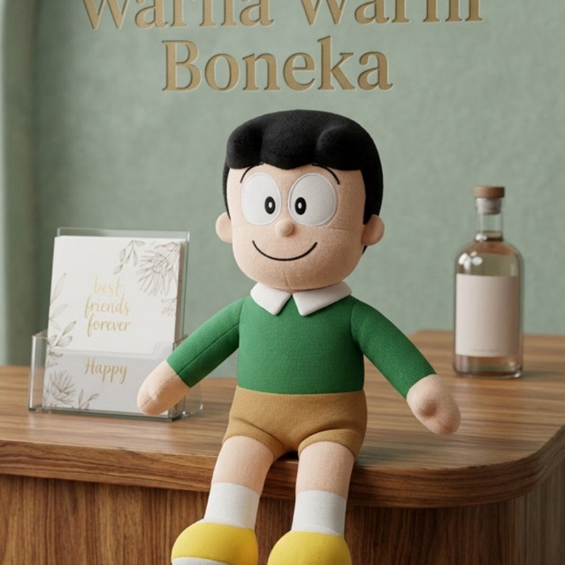 BONEKA SUNEO DORAEMON SIZE M WARNA WARNI BONEKA