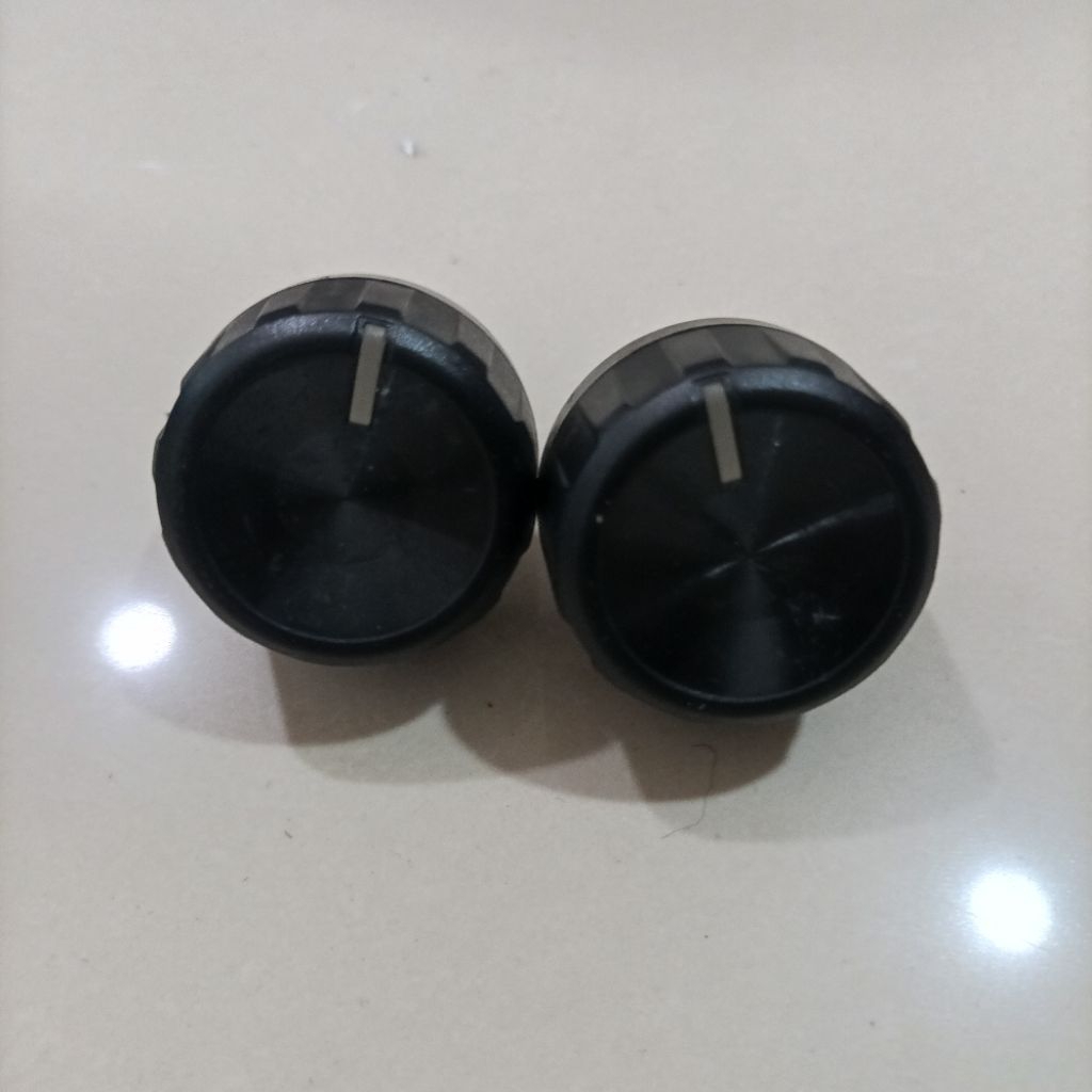 SEPASANG KNOB KNOP PUTARAN TOMBOL AC MODEL BULAT ORIGINAL CALYA SIGRA AGYA AYLA 2013 2014 2015 2016 