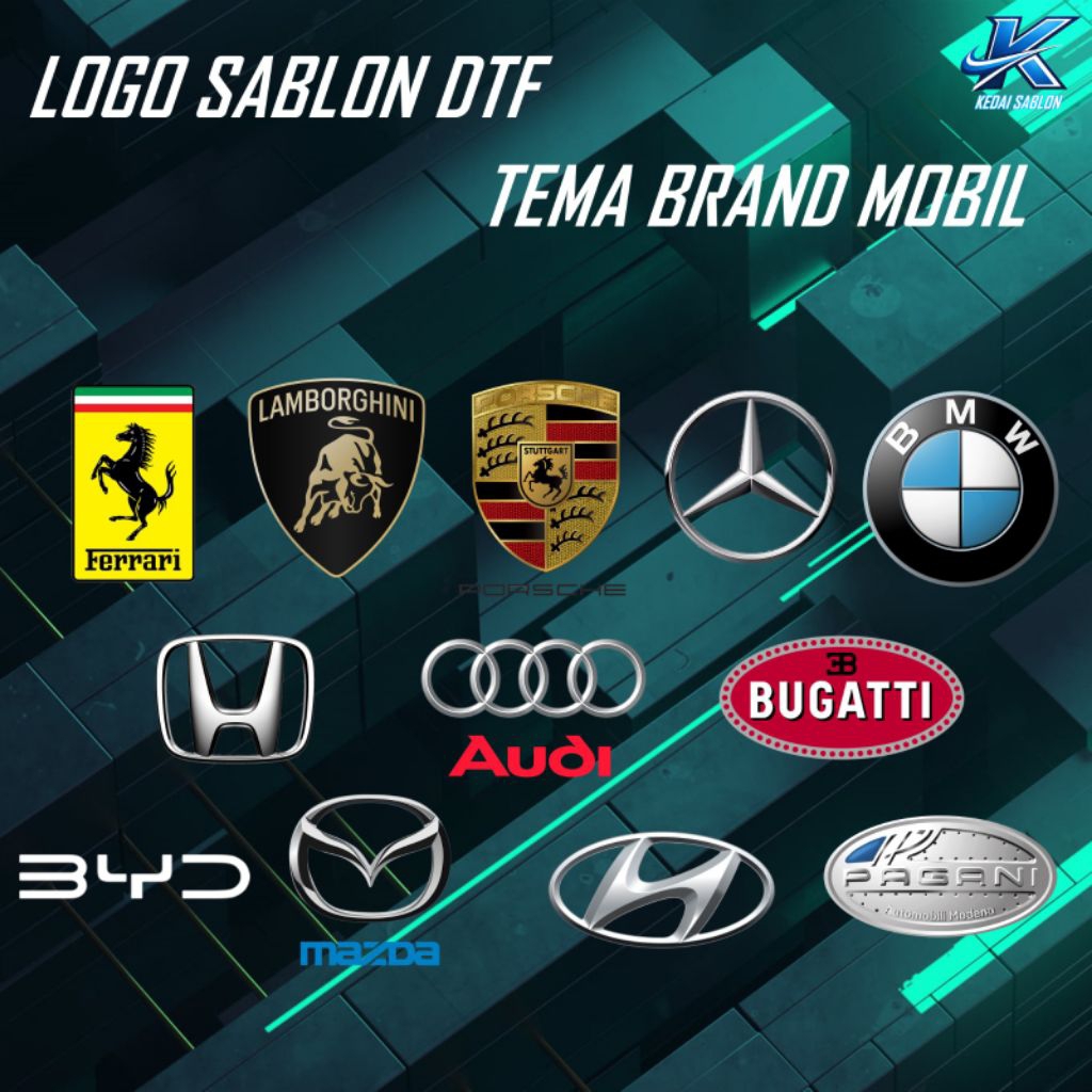 Logo Sablon DTF Tema Brand Mobil Sablon Setrika