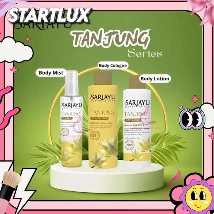 SARI AYU Tanjung Series | Body Cologne 150ml | Body Mist 100ml | Body Lotion 100ml