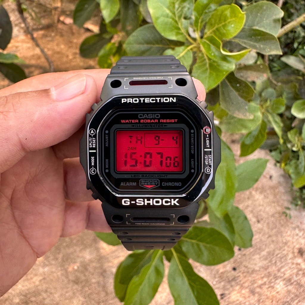 casio g shock dw 5600 virtual armor g-shock dw-5600 custom bezel metal virtual armor bezel robot vir